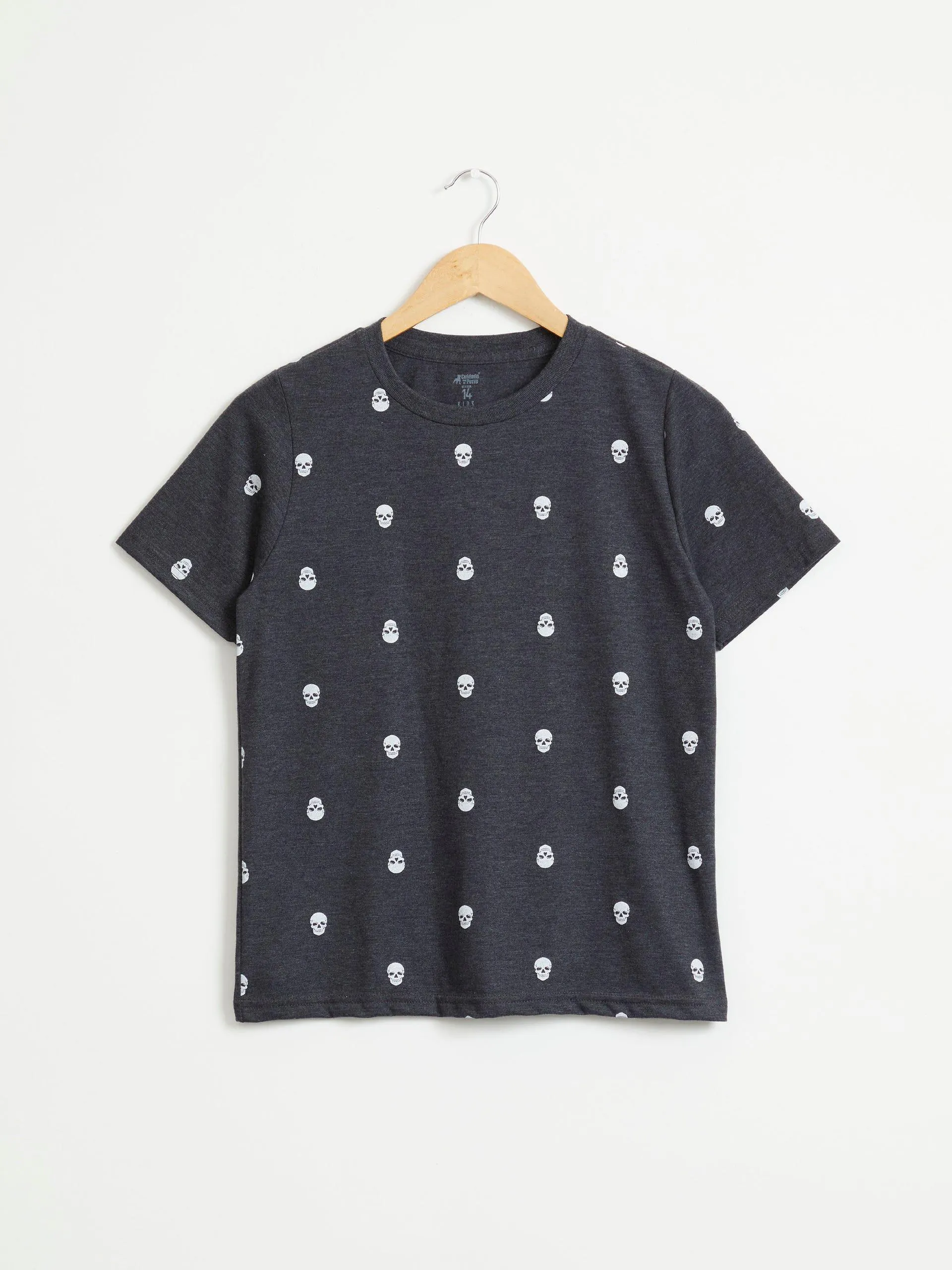 Playera Manga Corta Estampada