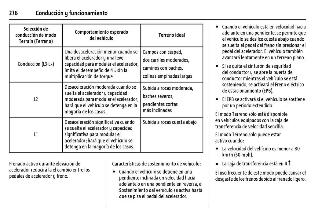 Catálogo de Cheyenne 2025 Manual del propietario 22 de enero al 31 de diciembre 2025 - Pagina 277