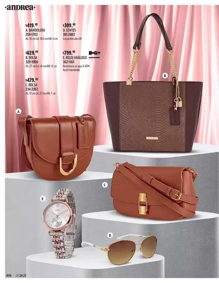 Catálogo de ANDREA - BOLSAS Y ACCESORIOS 26 de agosto al 25 de enero 2025 - Pagina 35