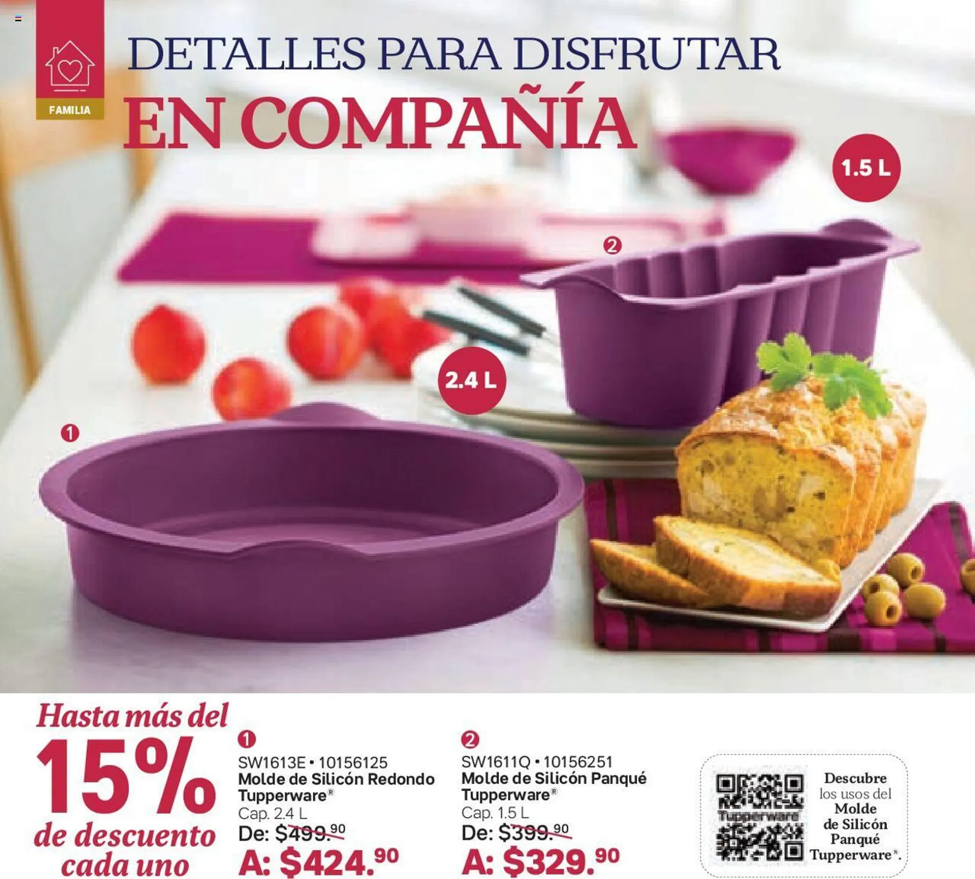 Catálogo de Catálogo Tupperware 23 de octubre al 12 de noviembre 2023 - Pagina 138