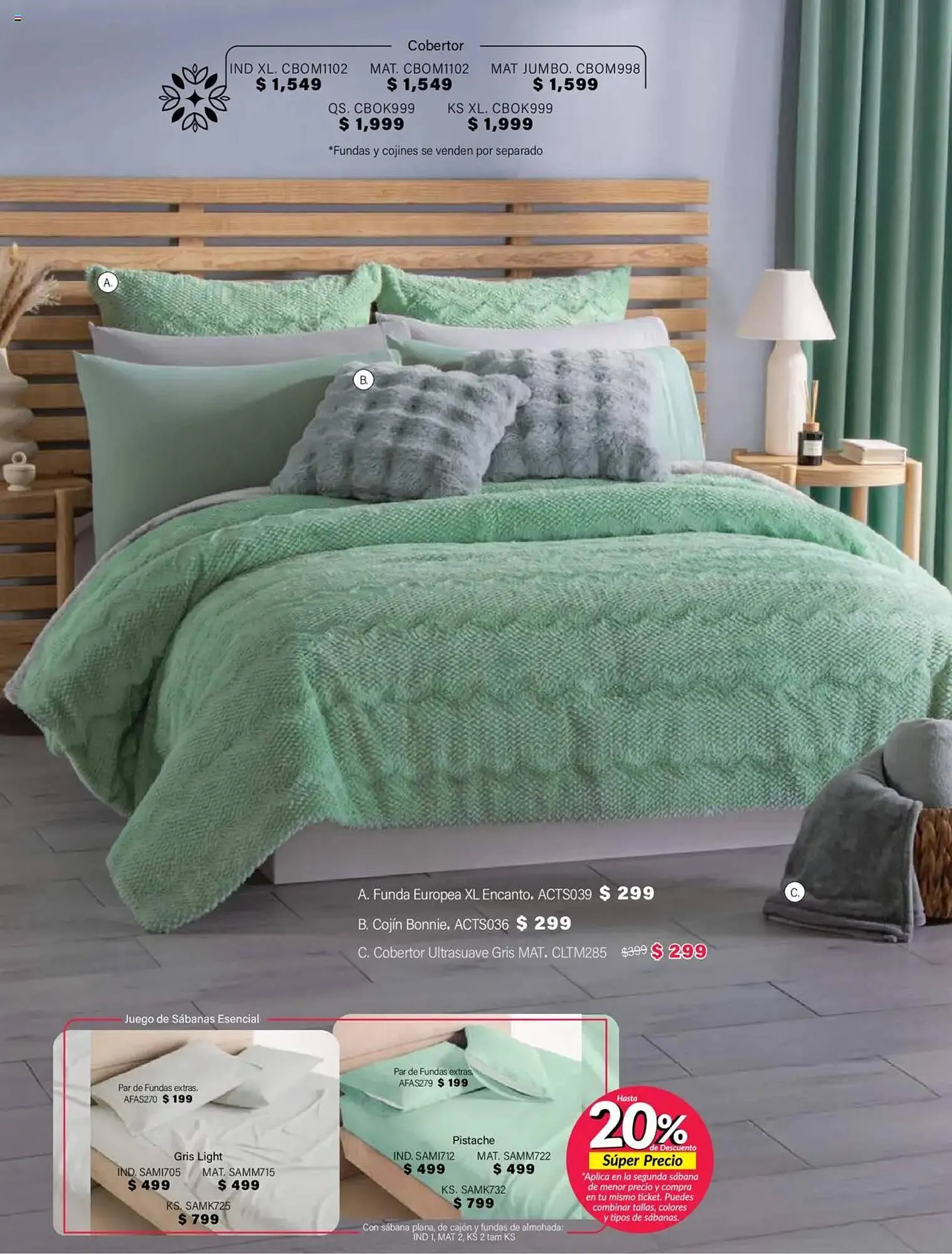 Catálogo de Catálogo Colchas Concord 1 de agosto al 1 de noviembre 2025 - Pagina 794