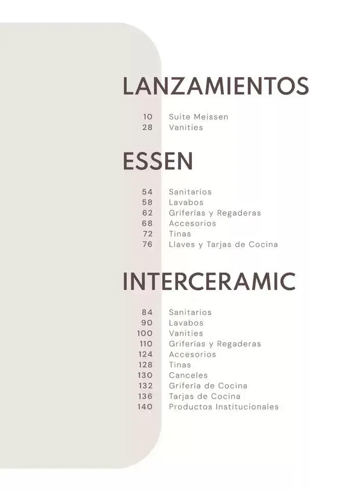 Catálogo de Muebles de Baño y Cocina 14 de noviembre al 31 de marzo 2025 - Pagina 5