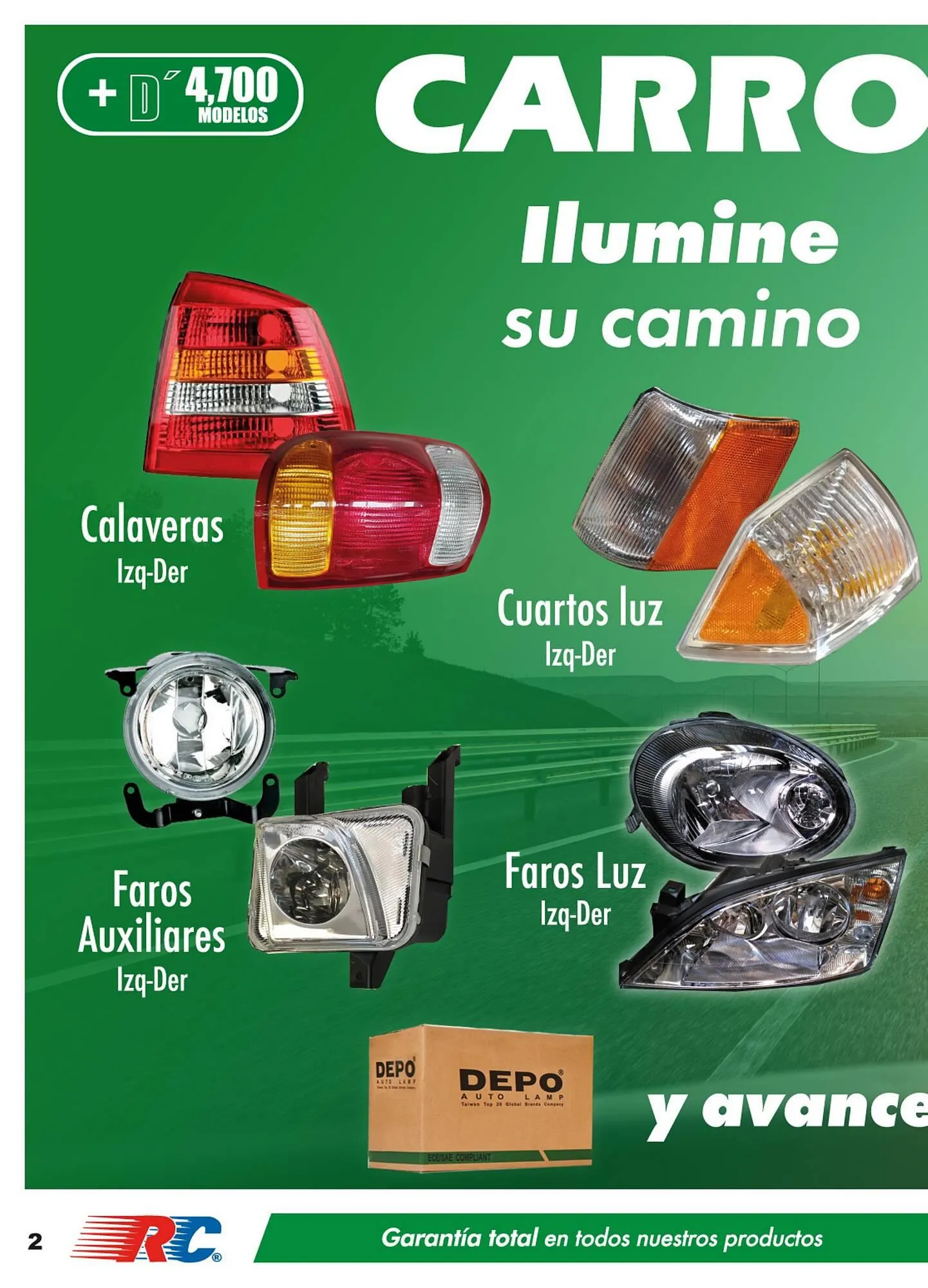 Catálogo de Catálogo Refaccionaria California 1 de abril al 30 de abril 2025 - Pagina 2