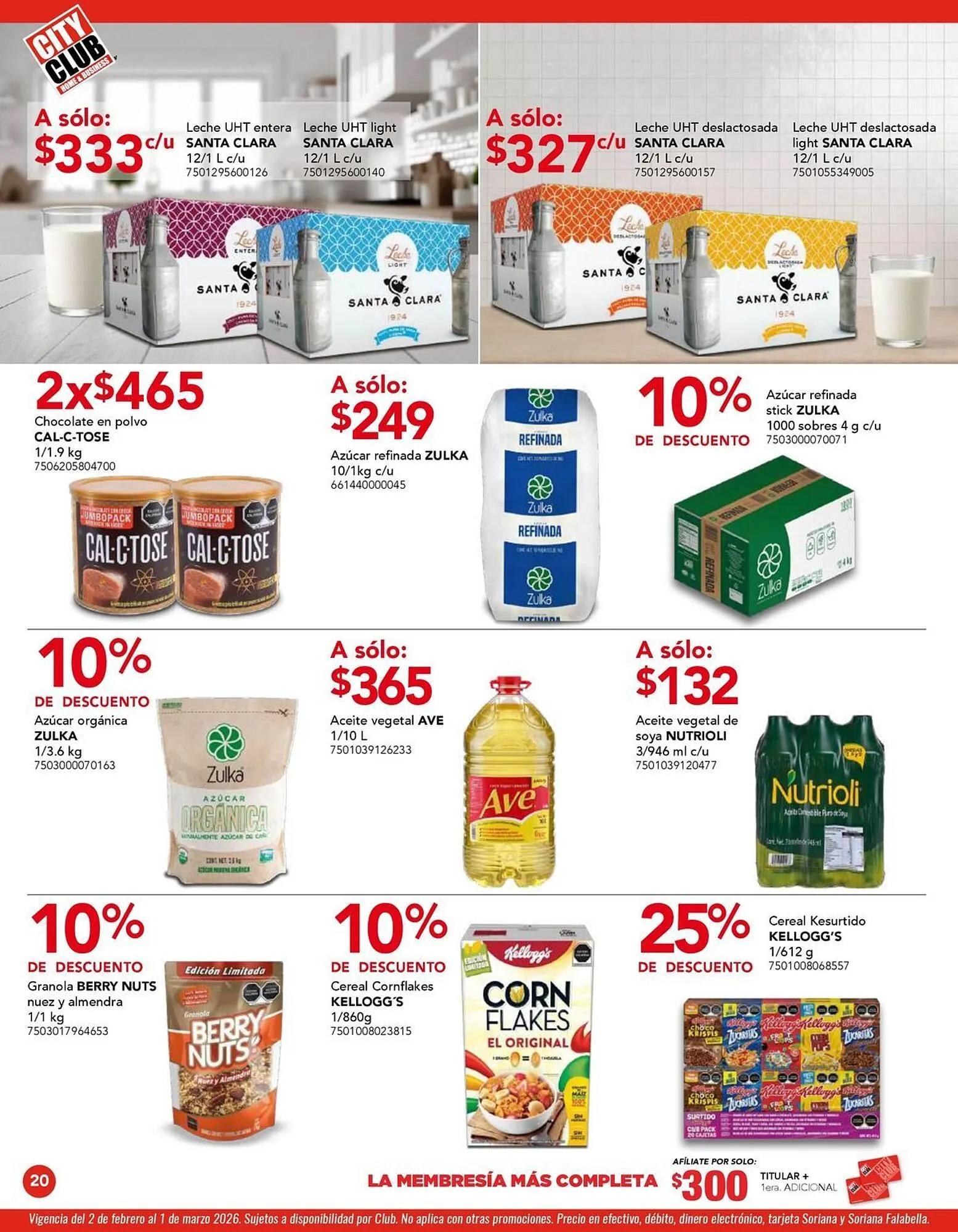 Catálogo de Catálogo City Club 2 de febrero al 1 de marzo 2026 - Pagina 20