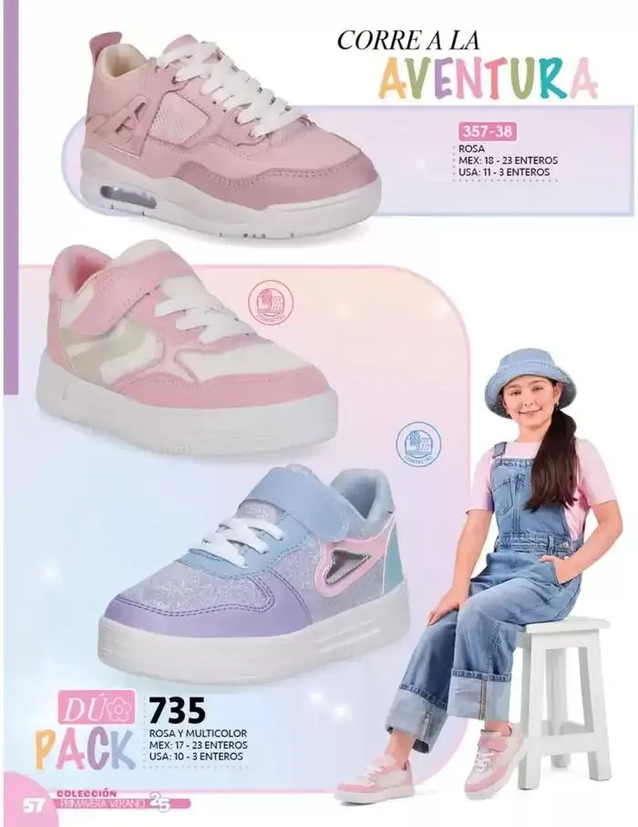 Catálogo de Catálogo Cklass Kids Niñas Primavera Verano 2025 México 8 de enero al 30 de junio 2025 - Pagina 54