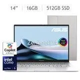 Asus Zenbook 14 14" WUXGA Oled Intel Core Ultra 5 16GB 512GB SSD