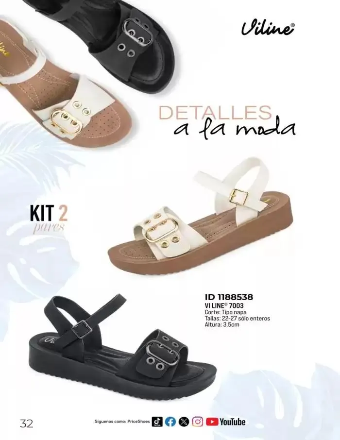 Catálogo de SANDALIAS | KITS | 2025 | 1E 1 de enero al 31 de diciembre 2025 - Pagina 32
