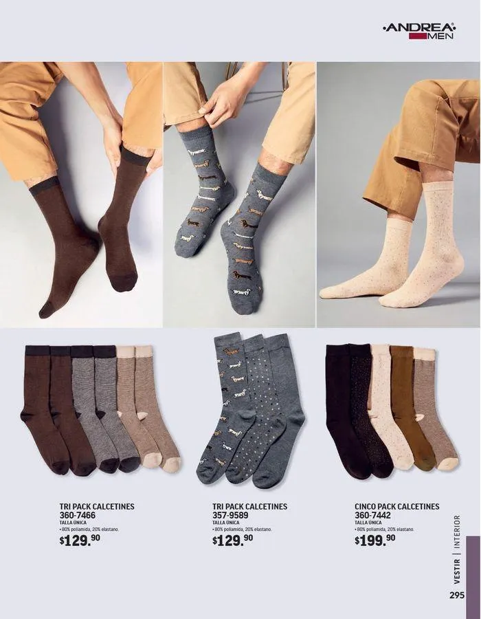 Catálogo de ANDREA - VESTIR CABALLERO 26 de agosto al 25 de enero 2025 - Pagina 115
