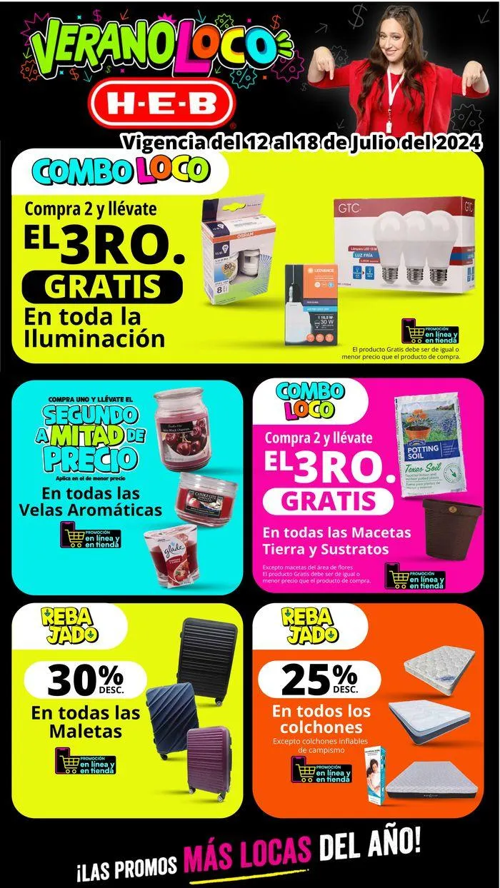 Catálogo de HEB - Combo Loco 15 de julio al 18 de julio 2024 - Pagina 10