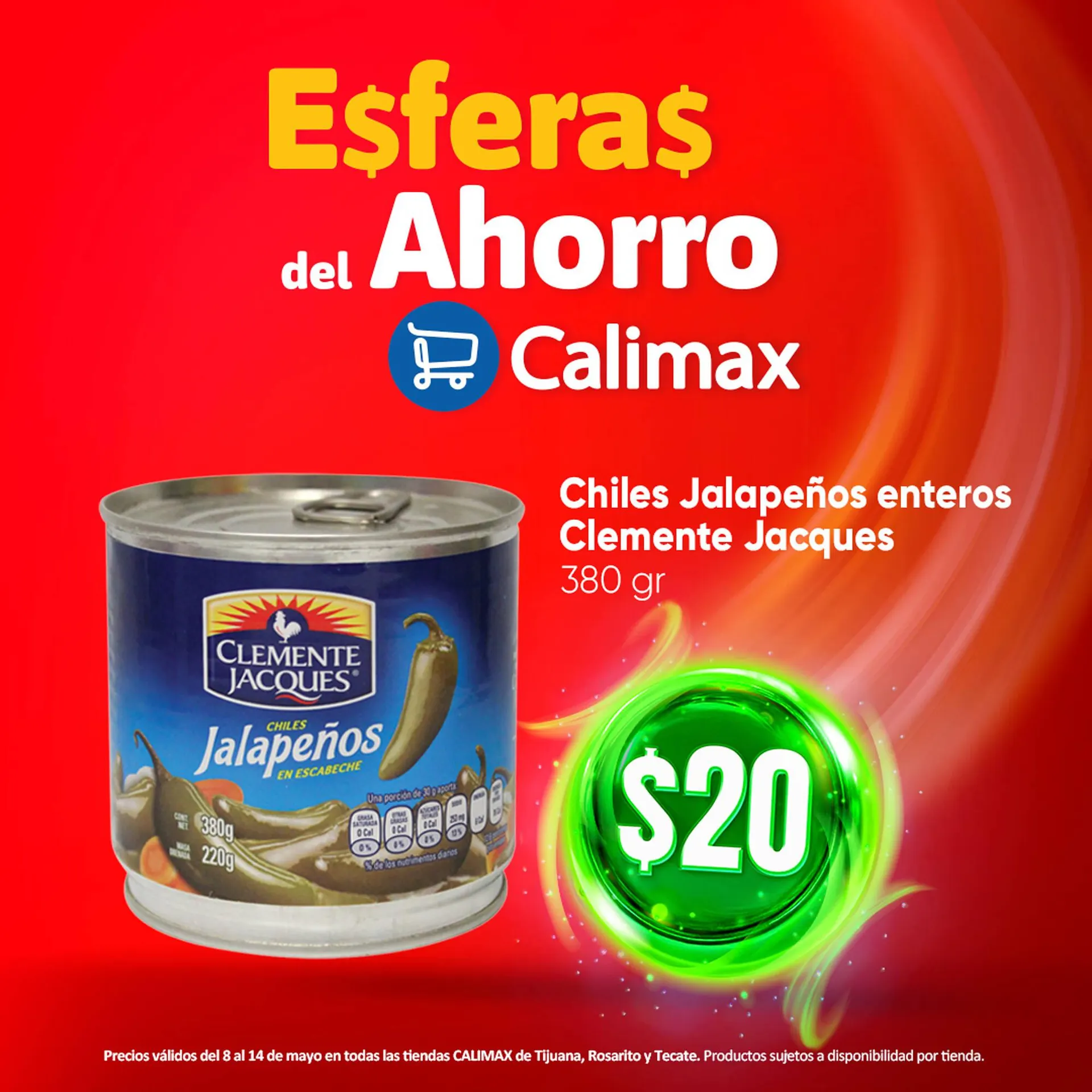 Catálogo de Folleto Calimax 8 de mayo al 14 de mayo 2026 - Pagina 1