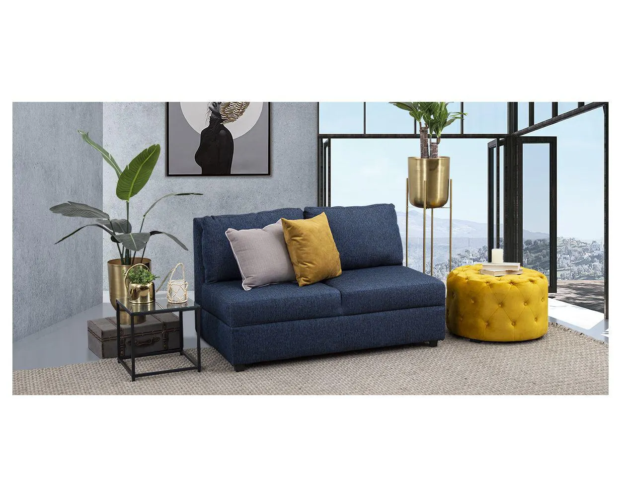 Sofá 2 Plazas Gea Sirius Navi