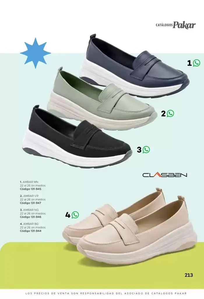 Catálogo de Pakar Mujer 31 de enero al 31 de agosto 2025 - Pagina 213