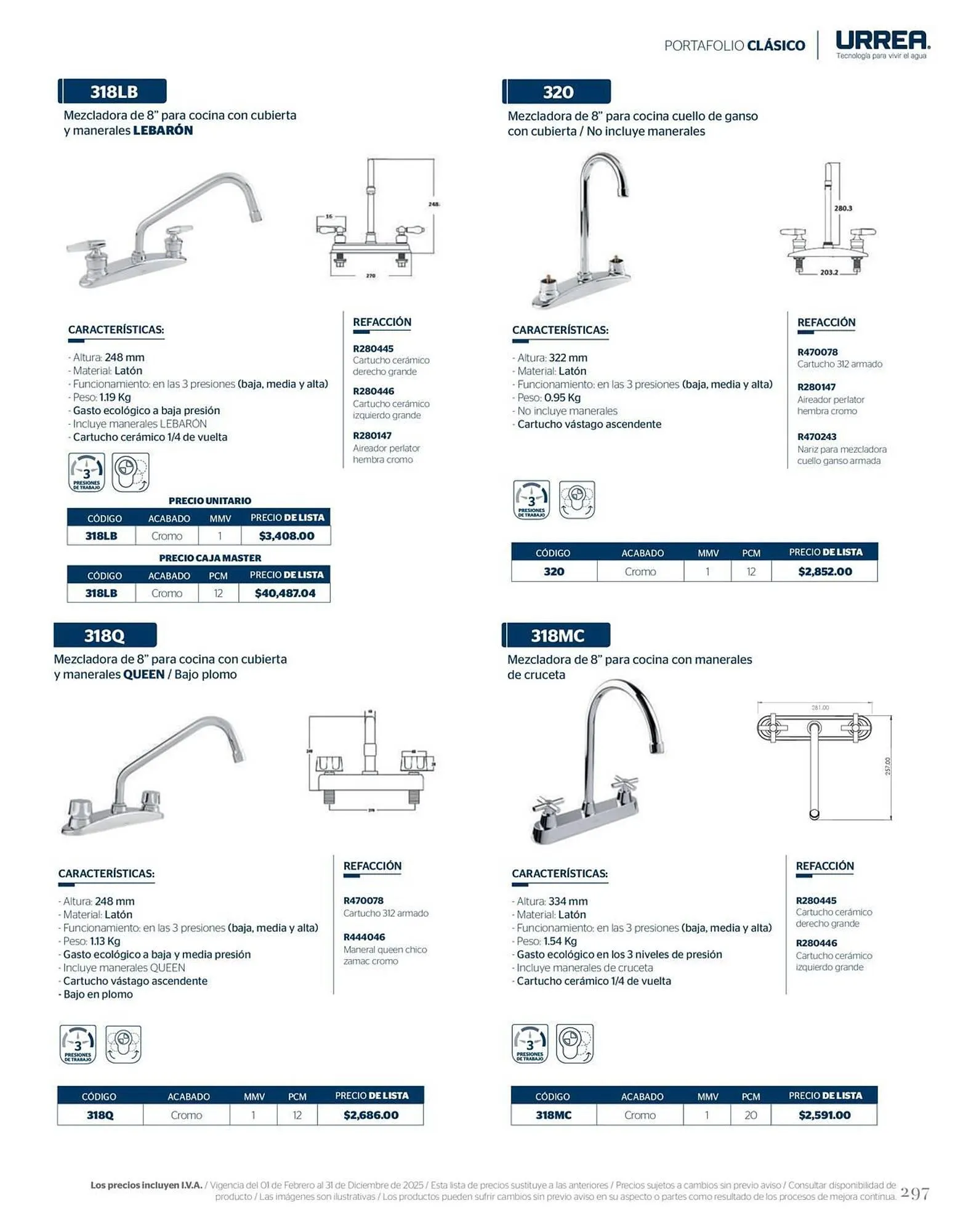 Catálogo de Catálogo Urrea 28 de febrero al 28 de febrero 2026 - Pagina 303