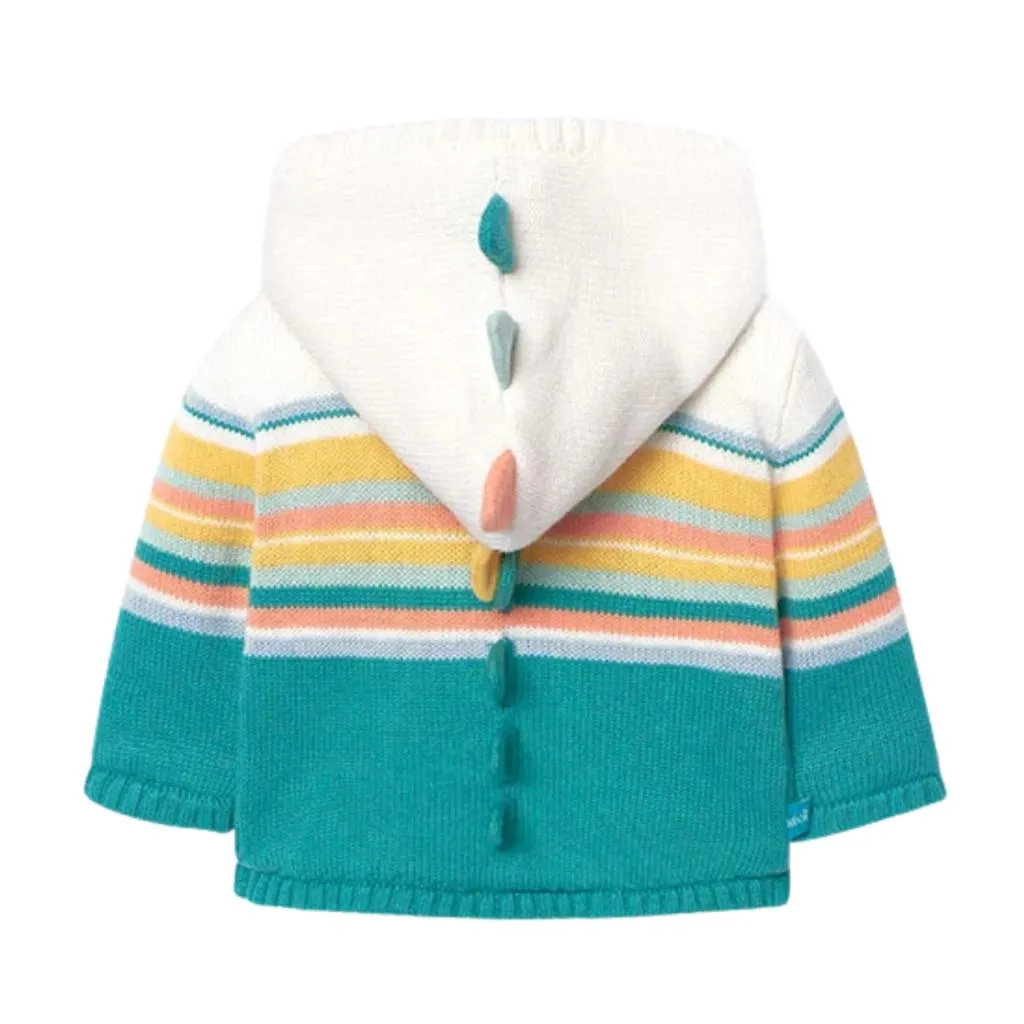 119191- Sueter blanco con Estampado de Rayas