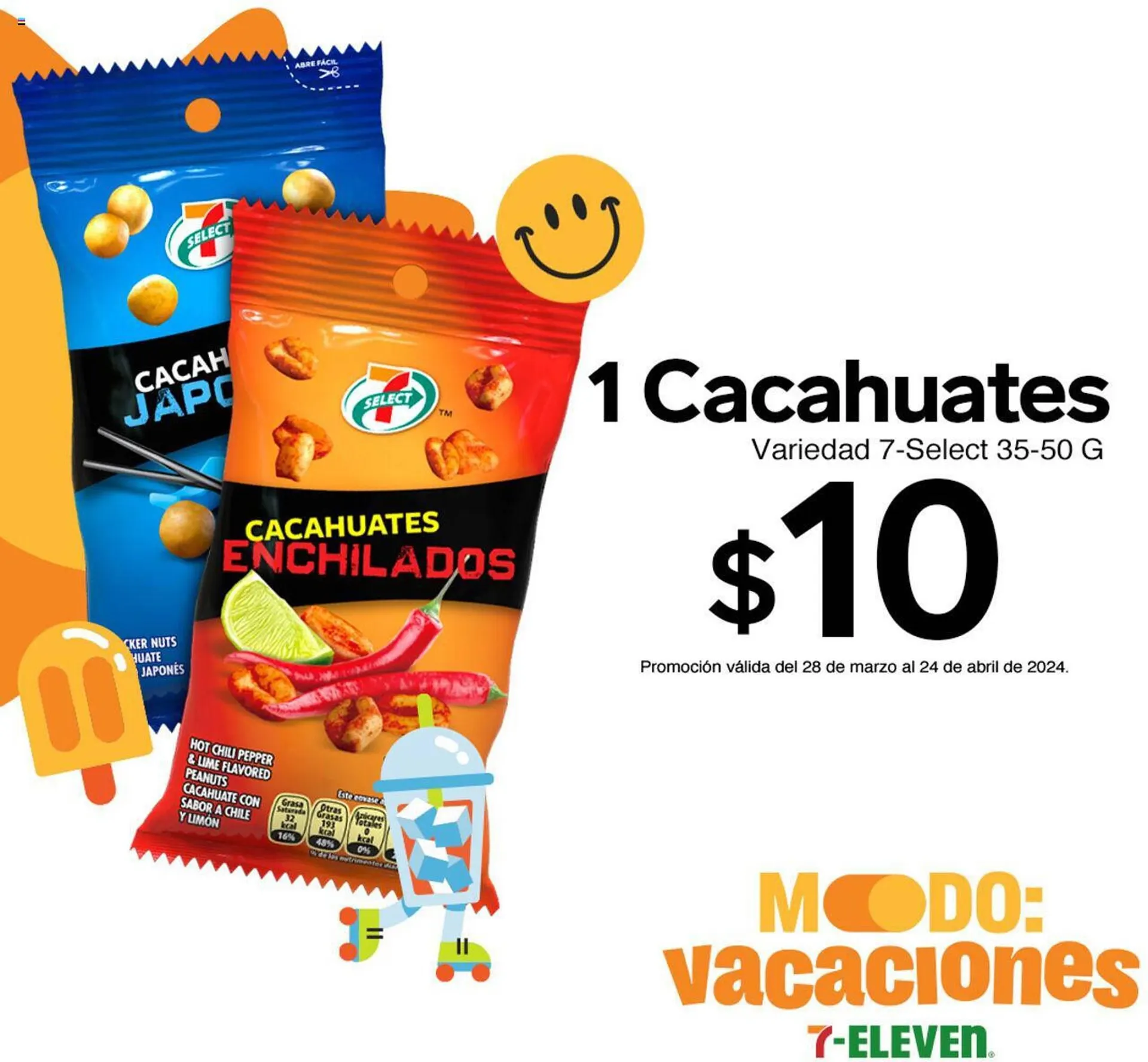 Catálogo de Catálogo 7-eleven 28 de marzo al 24 de abril 2024 - Pagina 1