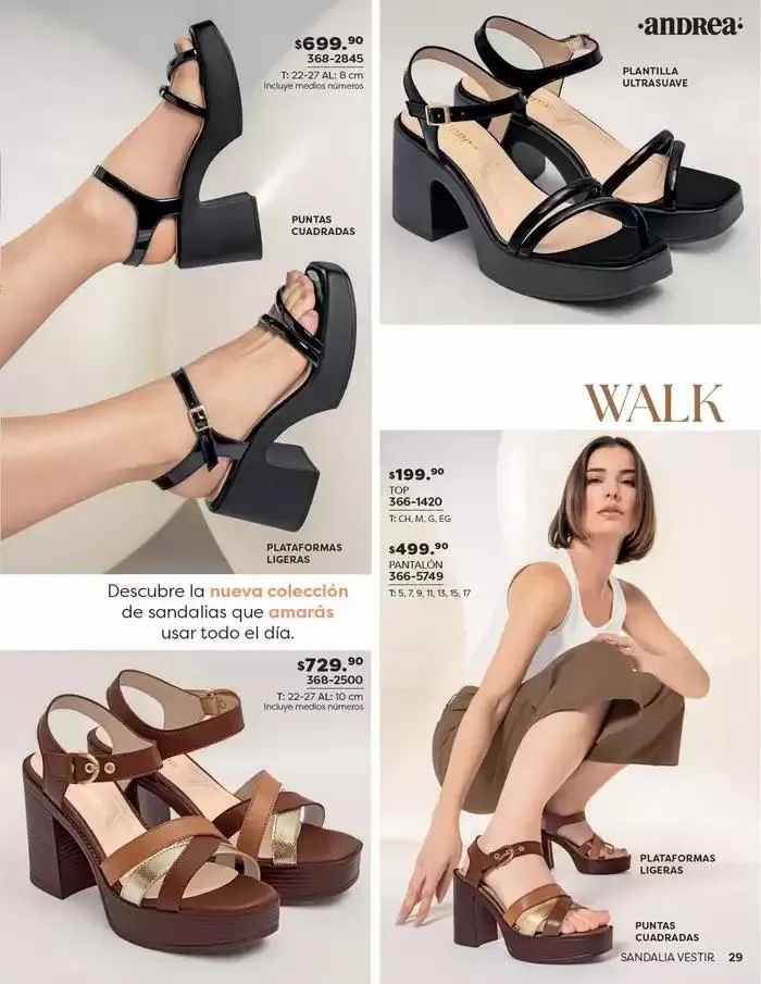 Catálogo de ANDREA | CALZADO DAMA 26 de enero al 24 de mayo 2025 - Pagina 29