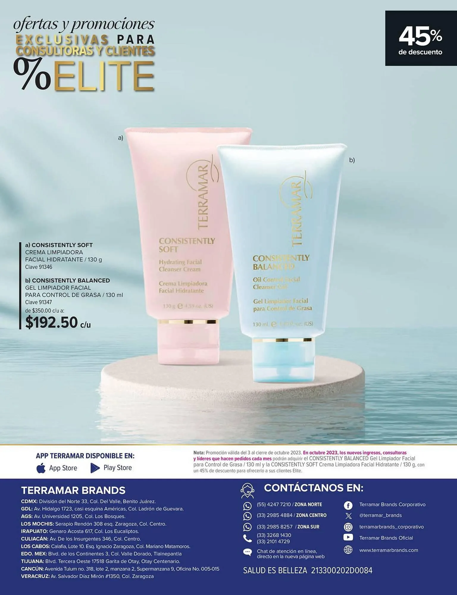 Catálogo de Catálogo Terramar Brands 3 de octubre al 31 de octubre 2023 - Pagina 44