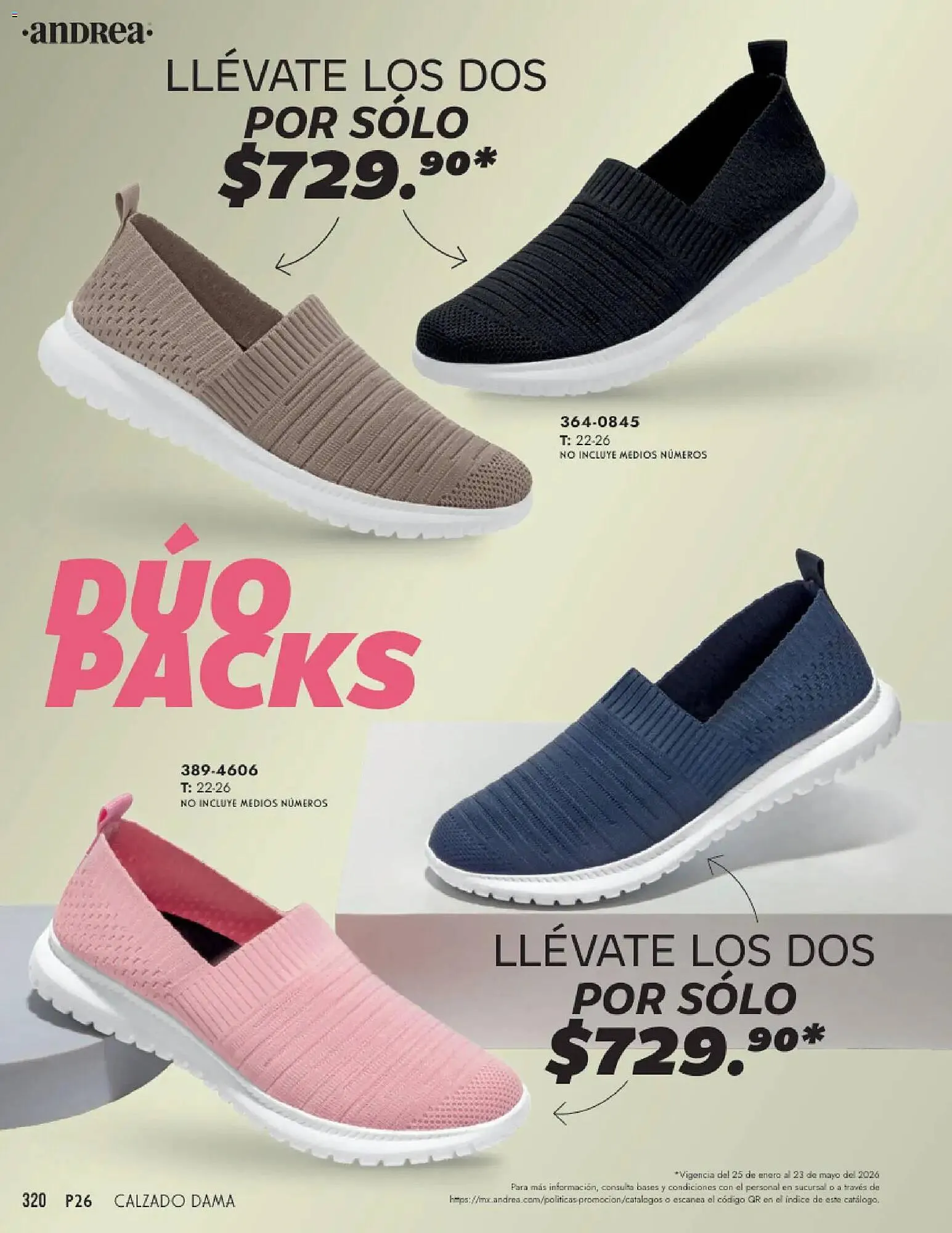 Catálogo de Catálogo Andrea 25 de enero al 24 de mayo 2026 - Pagina 320