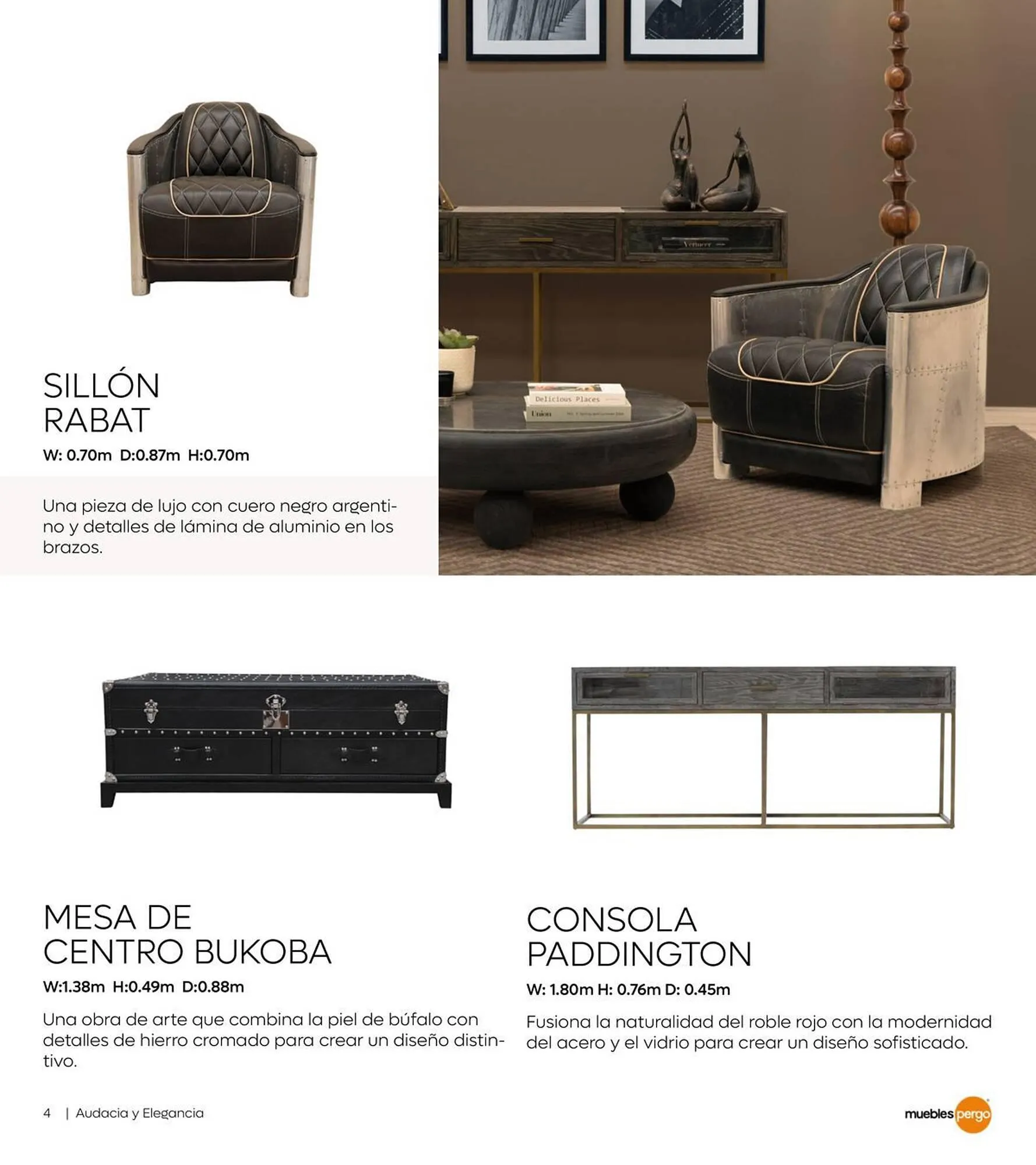 Catálogo de Catálogo Muebles Pergo 9 de enero al 31 de diciembre 2024 - Pagina 4