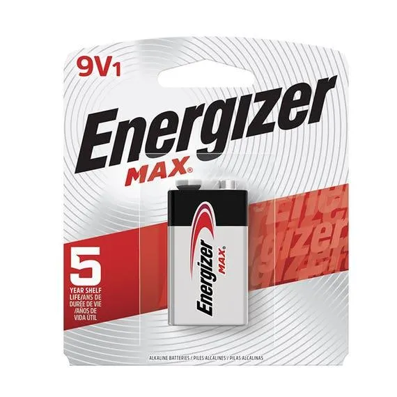 Pila Alcalina Cuadrada 9 Volts E300102700 Energizer