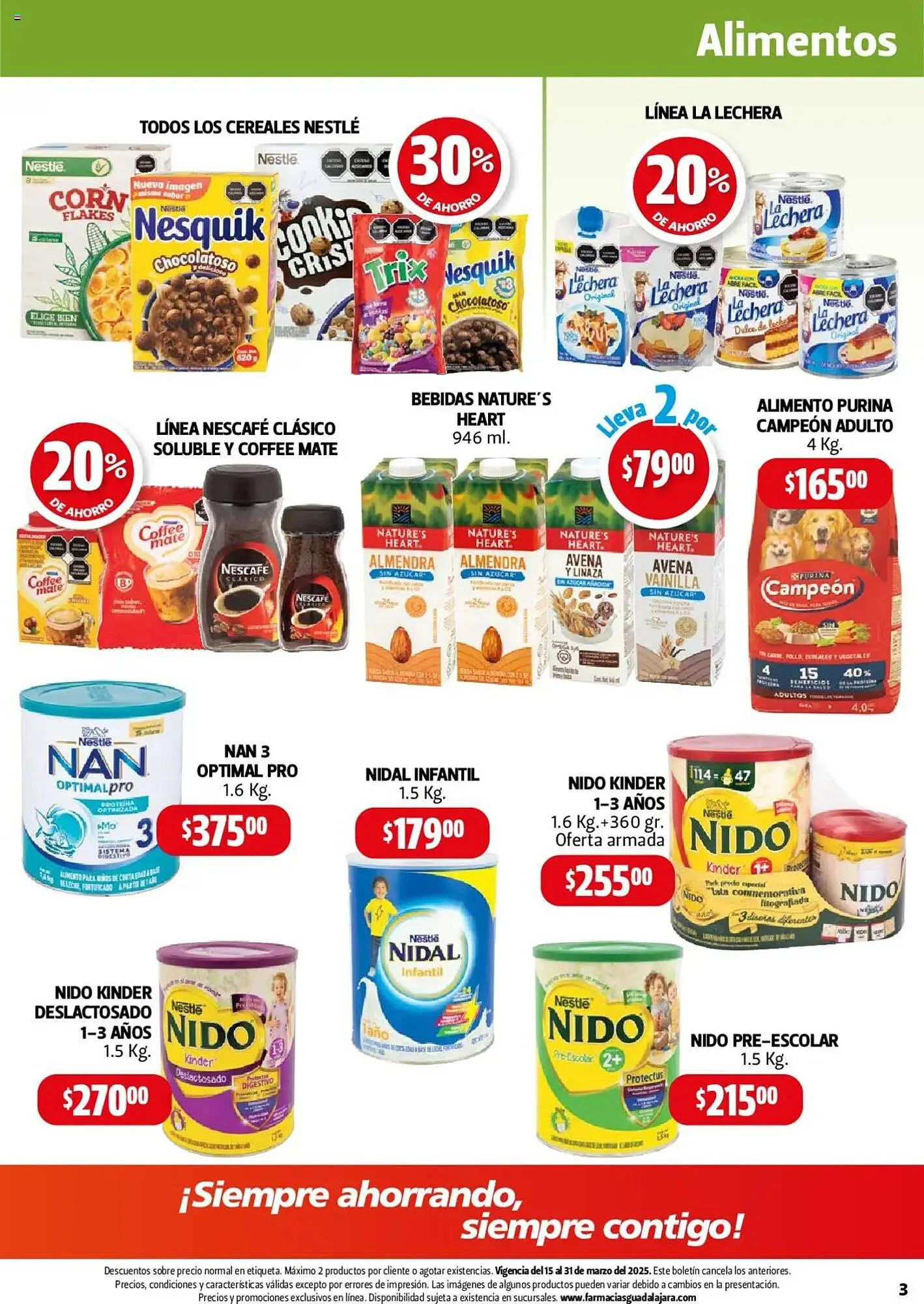 Catálogo de Catálogo Farmacias Guadalajara 15 de marzo al 31 de marzo 2025 - Pagina 3