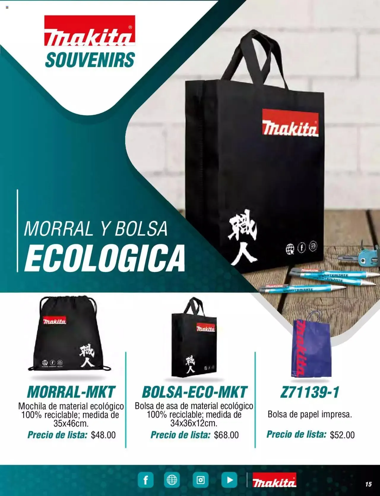 Catálogo de Makita catálogo publicidad 22 de marzo al 31 de diciembre 2023 - Pagina 15