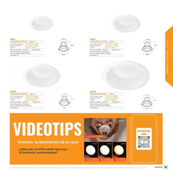 Catálogo de TecnoliteMEDIA 1 de enero al 31 de diciembre 2025 - Pagina 59