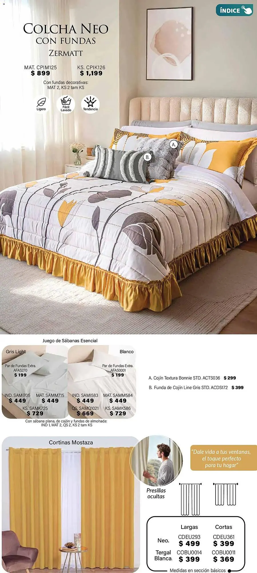 Catálogo de Catálogo Colchas Concord 1 de noviembre al 1 de febrero 2026 - Pagina 78