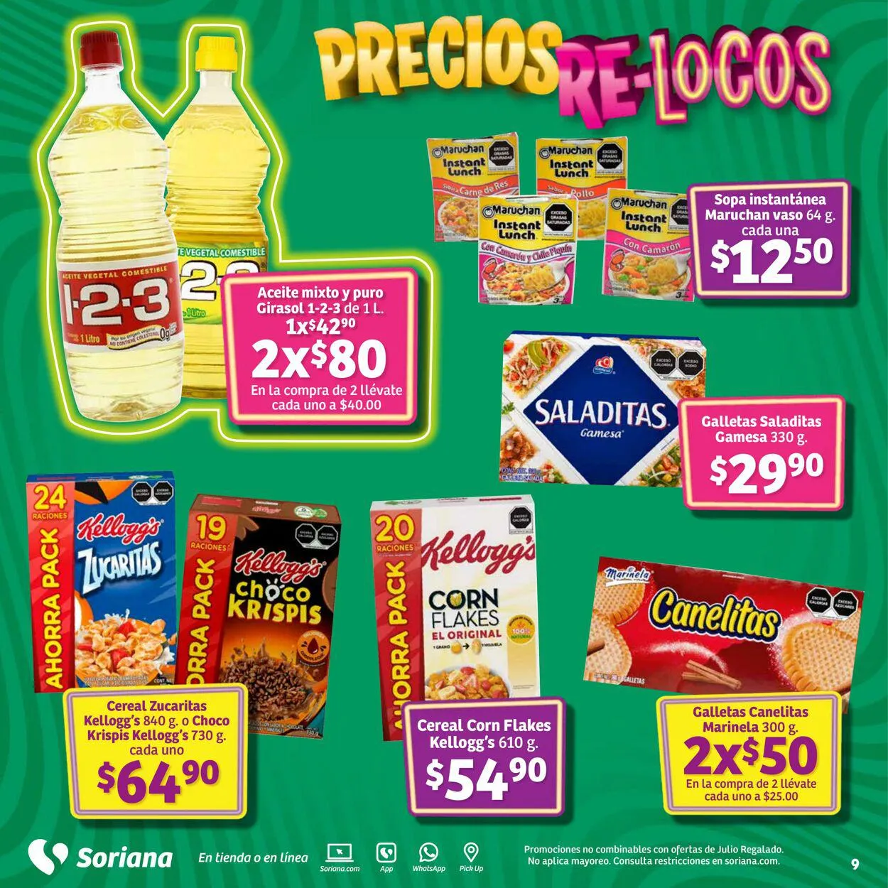 Catálogo de Soriana - Folleto Julio Regalado Super Nacional Oferta actual 20 de julio al 26 de julio 2023 - Pagina 9