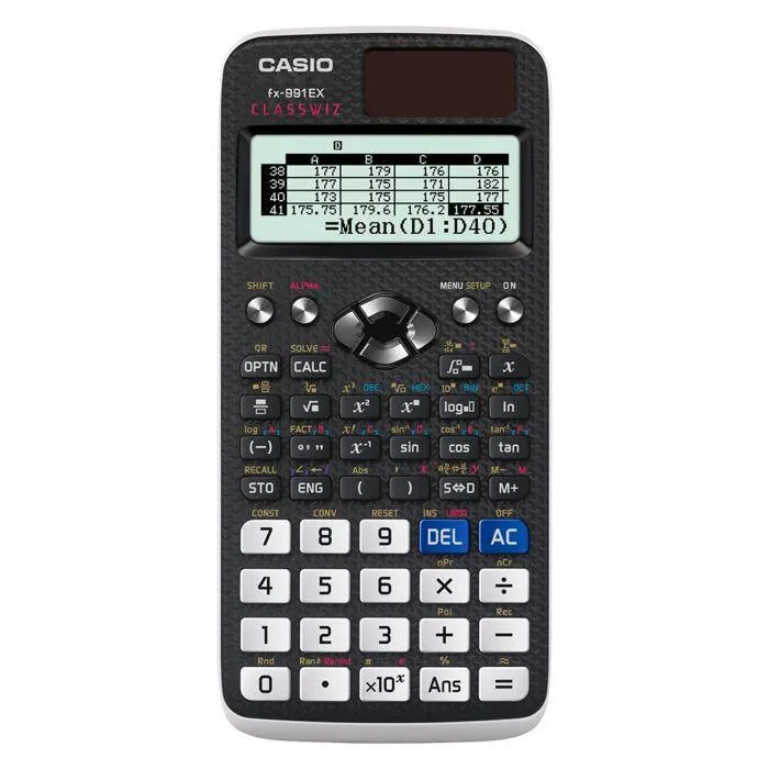 CALCULADORA CIENTIFICA CASIO FX-991EX CLASS WIZ