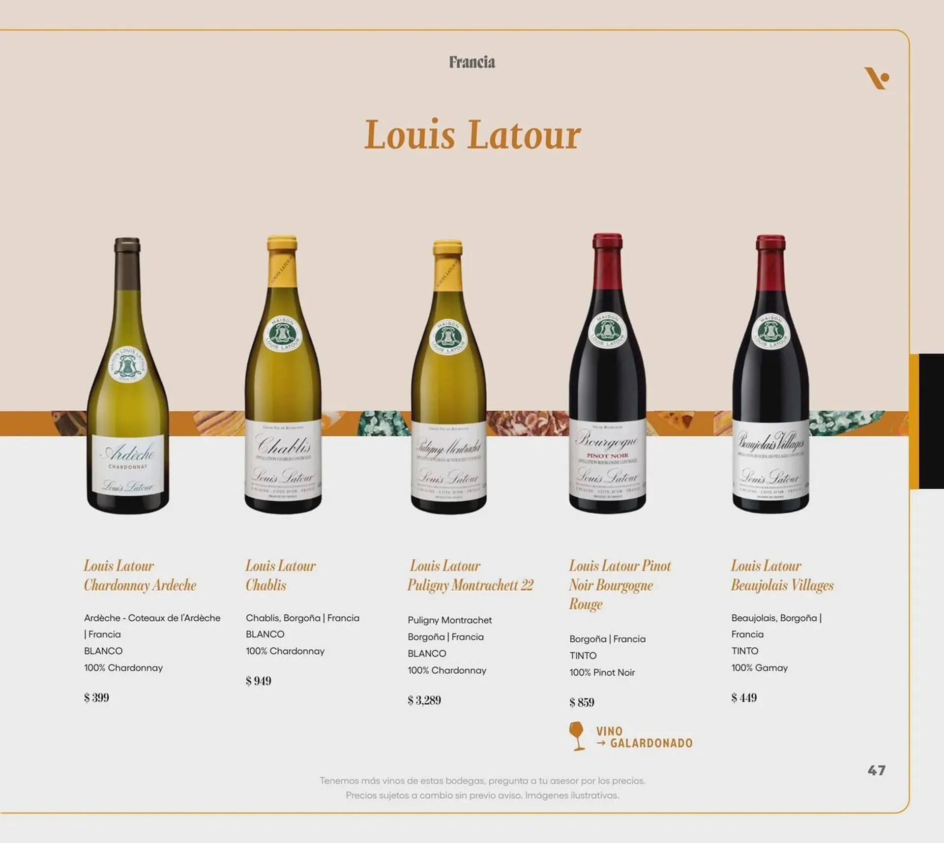 Catálogo de Catálogo Vinoteca 5 de noviembre al 31 de diciembre 2025 - Pagina 47