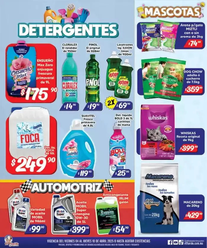 Catálogo de Ofertas El Florido 4 de abril al 10 de abril 2025 - Pagina 11