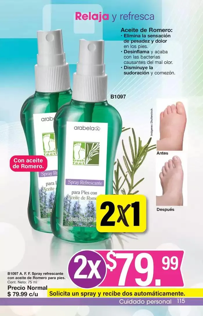 Catálogo de Arabela Campaña 01 4 de diciembre al 26 de diciembre 2024 - Pagina 115