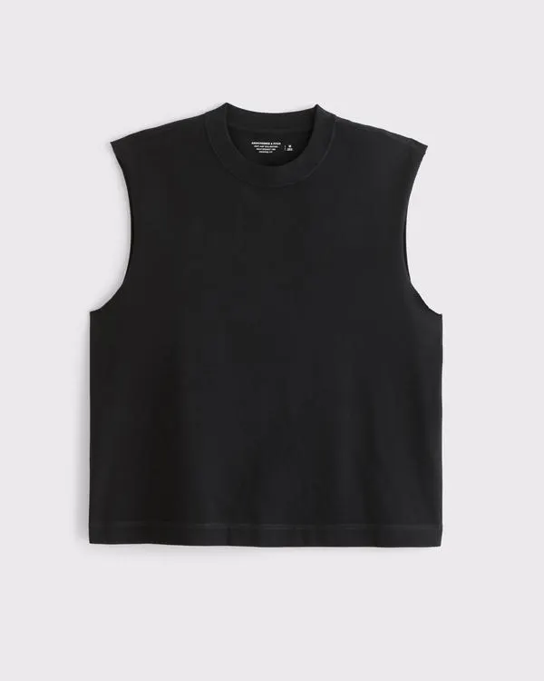 Premium Heavyweight Cropped Tank