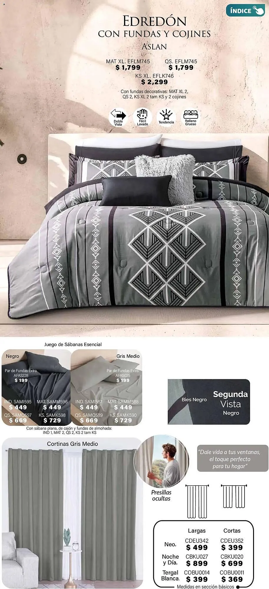 Catálogo de Catálogo Colchas Concord 1 de noviembre al 1 de febrero 2026 - Pagina 118