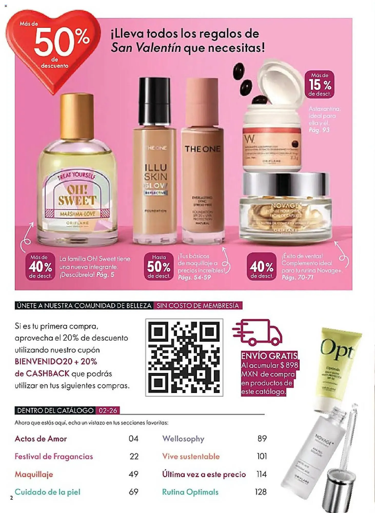Catálogo de Catálogo Oriflame 24 de enero al 14 de febrero 2026 - Pagina 2