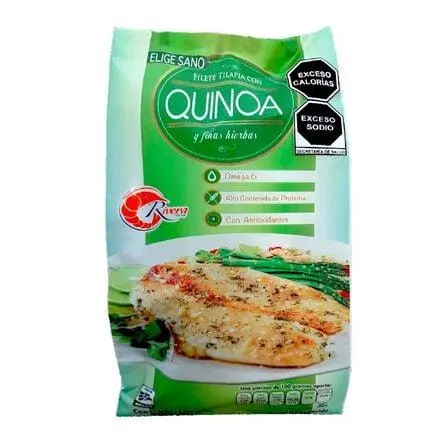 Filete Tilapia Rivera Group con Quinoa a las Finas Hierbas 500 g