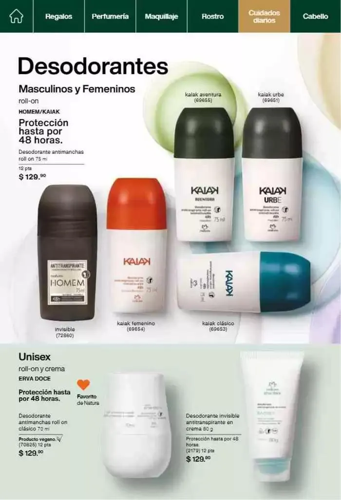 Catálogo de Revista Natura Ciclo 18 2024 8 de noviembre al 8 de diciembre 2024 - Pagina 156