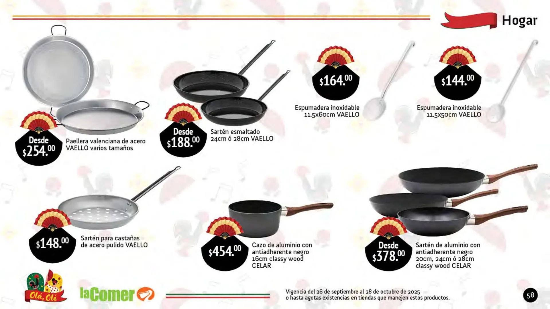 Catálogo de Folleto La Comer 26 de septiembre al 28 de octubre 2025 - Pagina 58