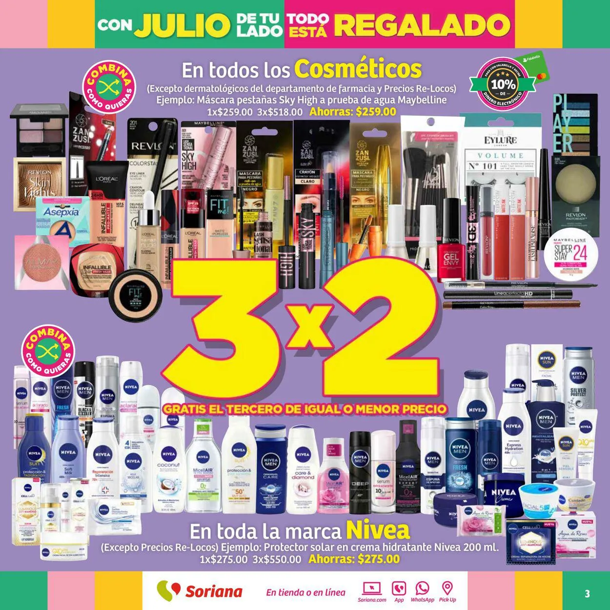Catálogo de Soriana - Folleto Julio Regalado Super Nacional Oferta actual 20 de julio al 26 de julio 2023 - Pagina 3