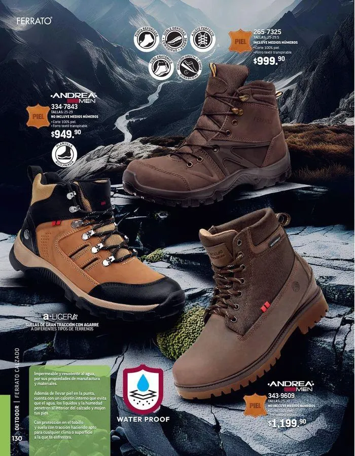 Catálogo de ANDREA - CALZADO CABALLERO 26 de agosto al 25 de enero 2025 - Pagina 34