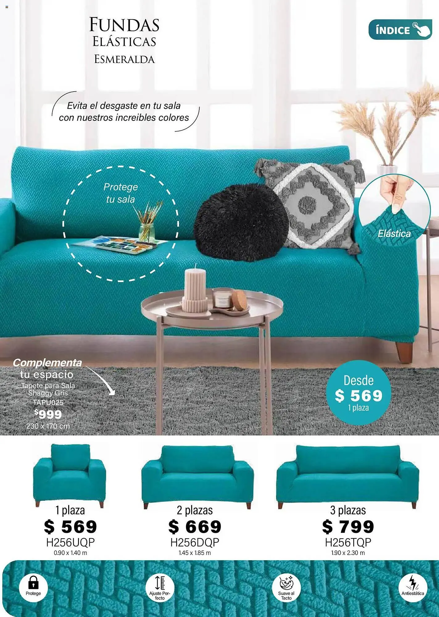 Catálogo de Catálogo Colchas Concord 1 de noviembre al 1 de febrero 2026 - Pagina 247