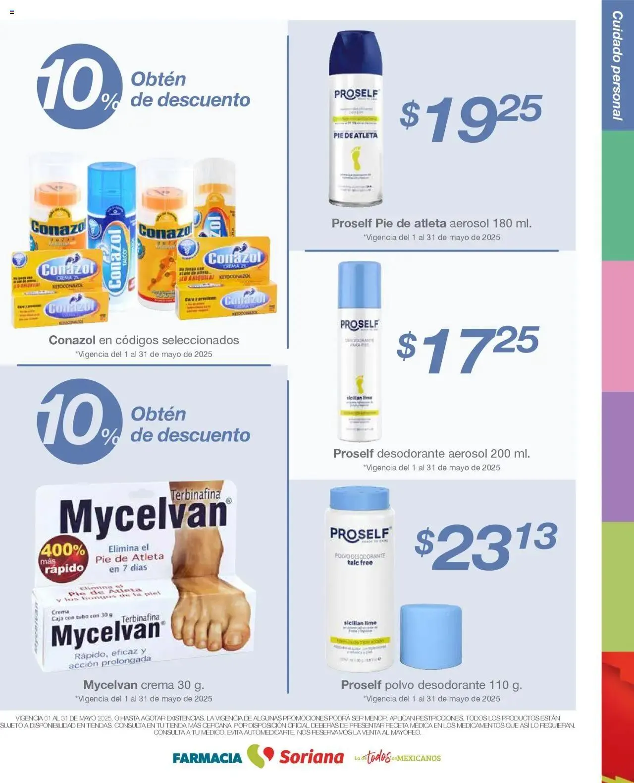 Catálogo de Soriana - Folleto Farmacia Mayo Híper Nacional 1 de mayo al 31 de mayo 2025 - Pagina 10
