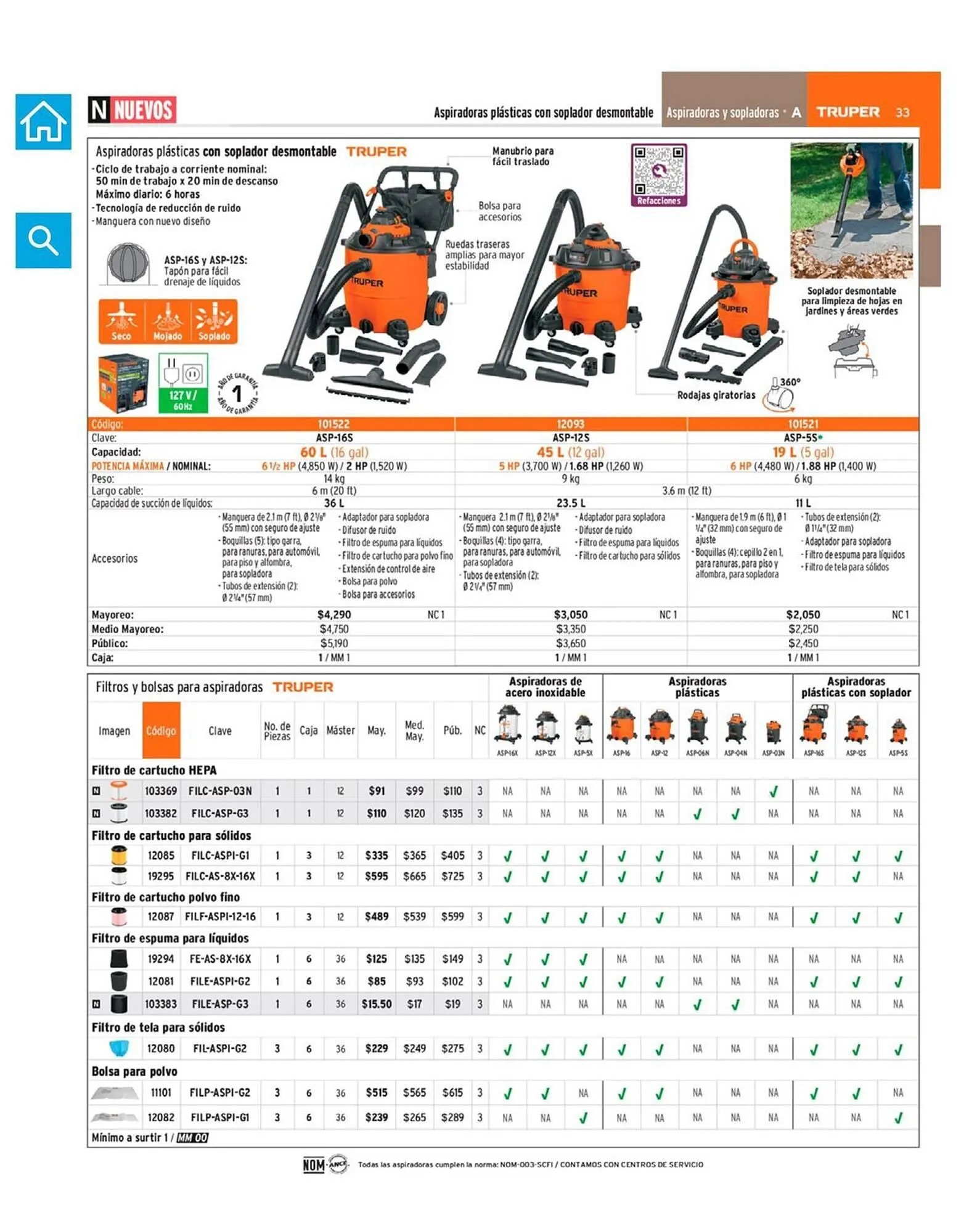 Catálogo de Catálogo Truper 7 de marzo al 31 de diciembre 2025 - Pagina 35