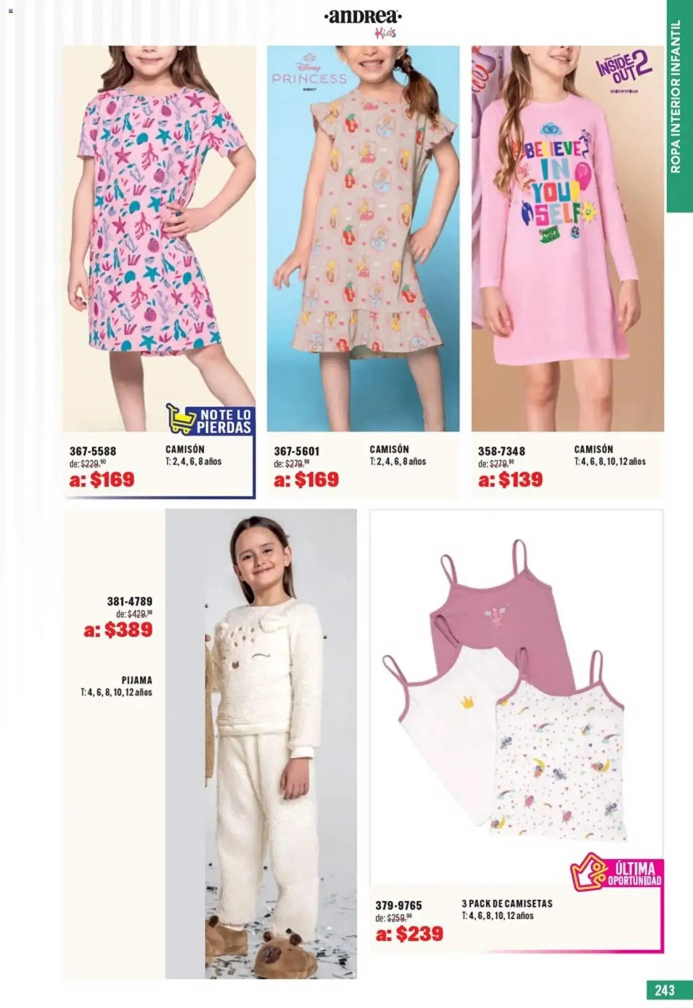 Catálogo de Catálogo Andrea 5 de abril al 2 de mayo 2026 - Pagina 243