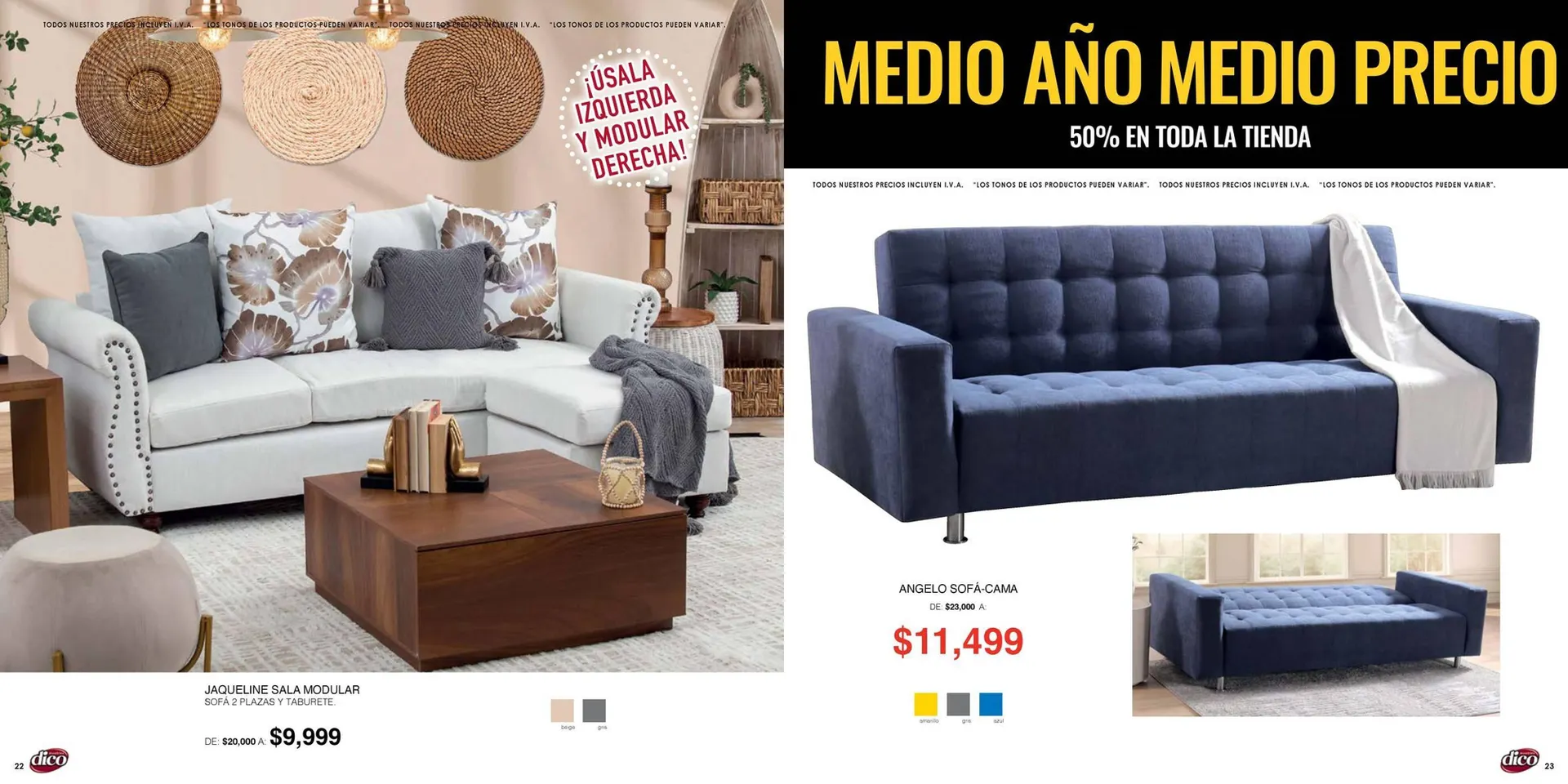 Catálogo de Catálogo Muebles Dico 12 de agosto al 31 de agosto 2025 - Pagina 12