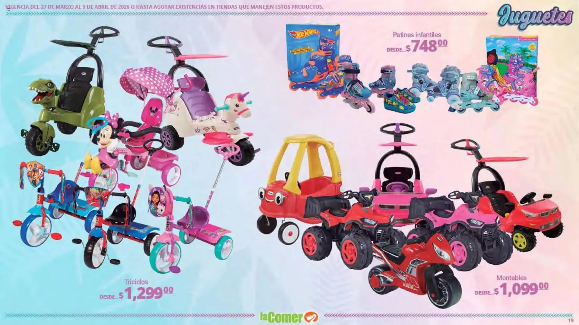 Catálogo de Folleto La Comer 27 de marzo al 10 de abril 2026 - Pagina 19