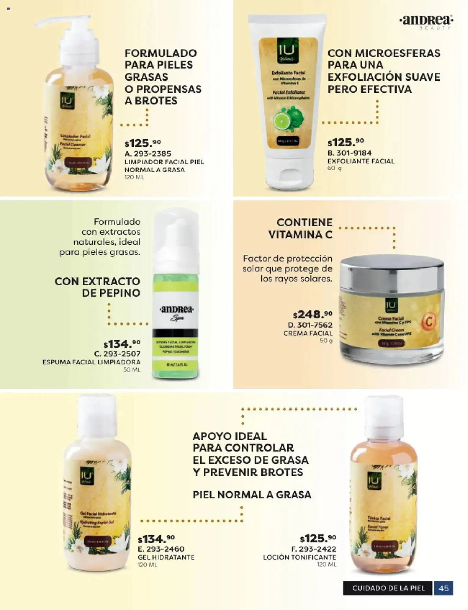 Catálogo de Catálogo Andrea 3 de octubre al 19 de octubre 2025 - Pagina 45