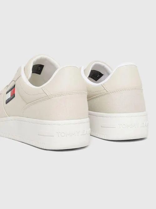 Tenis Tommy Jeans con logo lateral de mujer