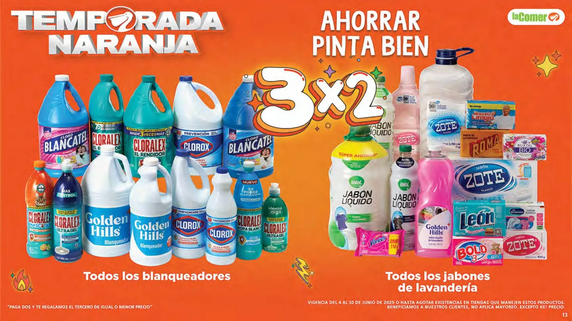 Catálogo de Catálogo La Comer 4 de junio al 10 de junio 2025 - Pagina 13